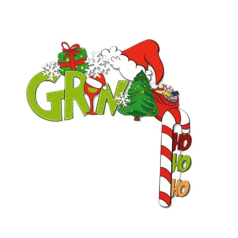 Taillod Christmas Theme Door Frame Decor