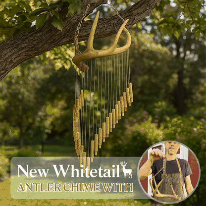New Whitetail Antler Chime with