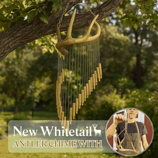New Whitetail Antler Chime with