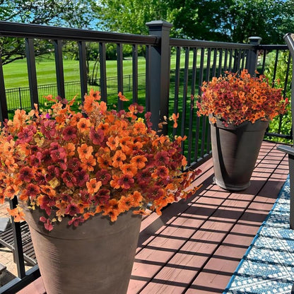 🏆 50K+ SOLD! 💐Lifelike UV-Resistant Sunset Mums – Waterproof, Windproof & Perfect for Fall Decor 🍂