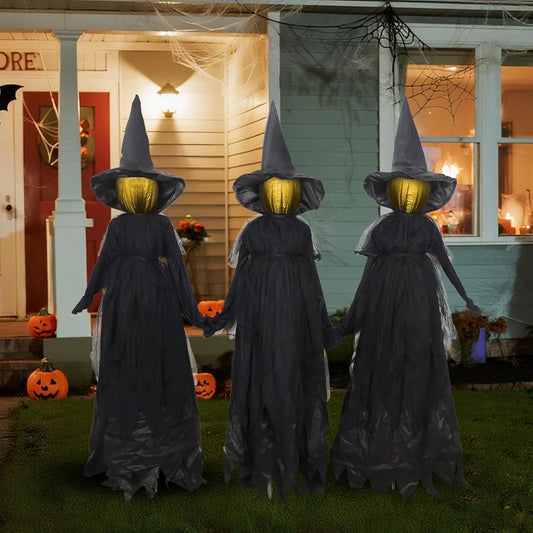 ✨Halloween Outdoor Decoration 👻 Glowing Witch Stake