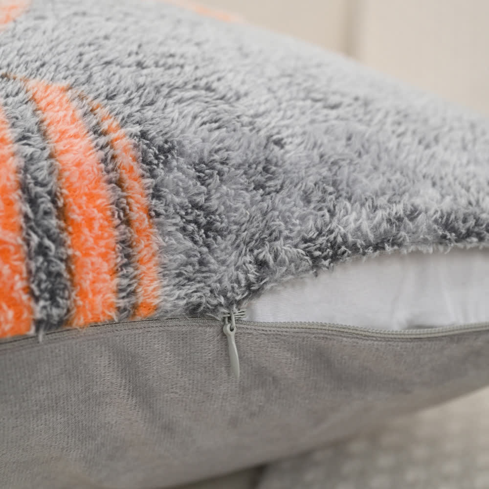 Taillod Halloween Flannel Luminous Throw Pillow