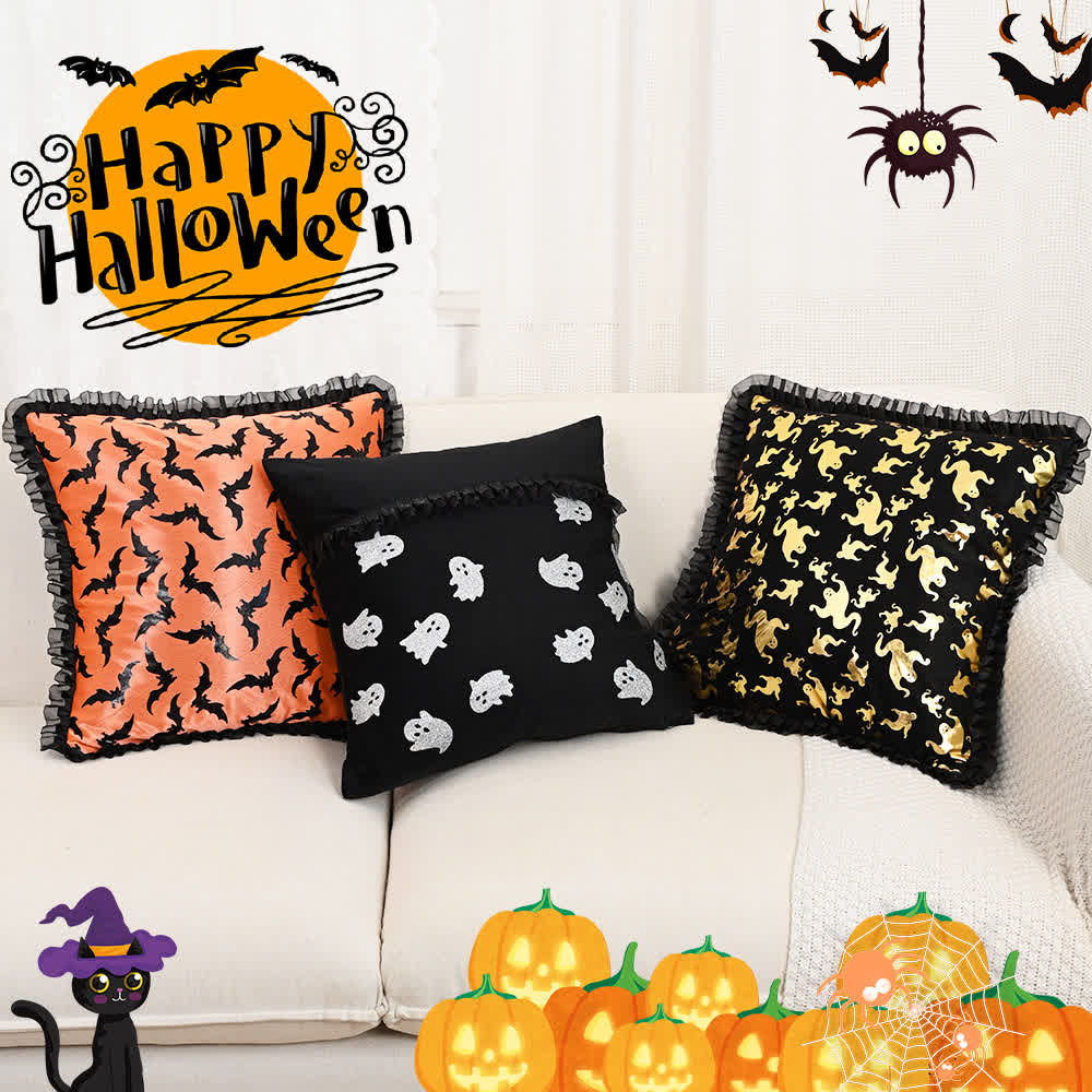 Taillod Halloween Element Decorative Pillow
