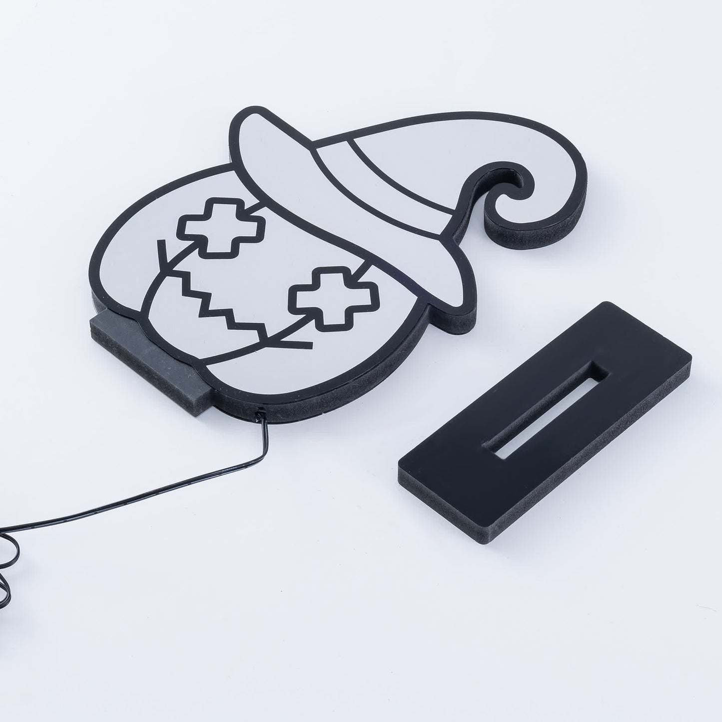 Taillod Halloween Infinity Lights Pumpkin with Hat