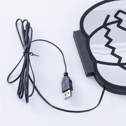 Taillod Halloween Infinity Lights Pumpkin with Hat