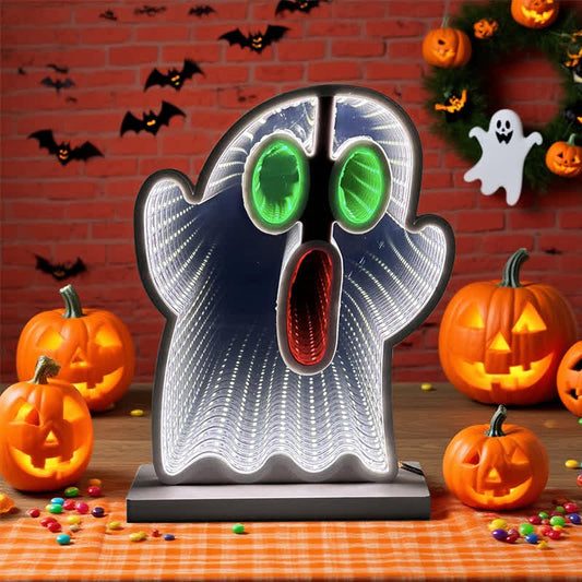 Taillod Halloween Funny Demon 3D Infinity Lights