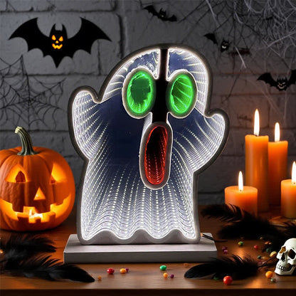 Taillod Halloween Funny Demon 3D Infinity Lights