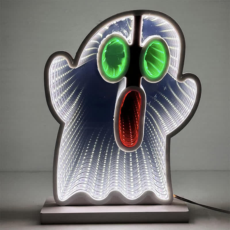 Taillod Halloween Funny Demon 3D Infinity Lights