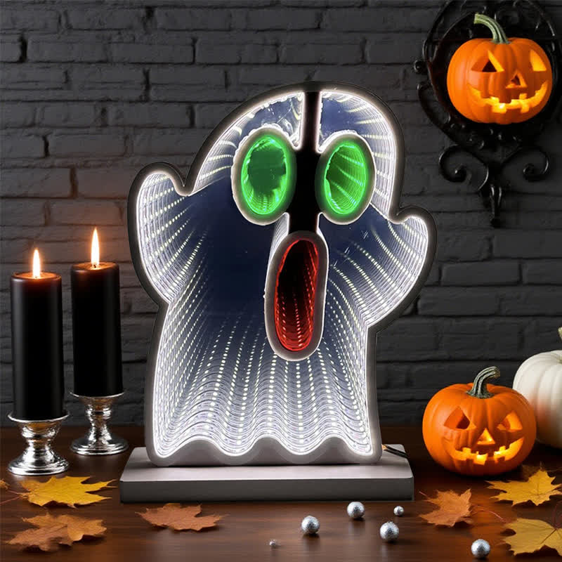 Taillod Halloween Funny Demon 3D Infinity Lights