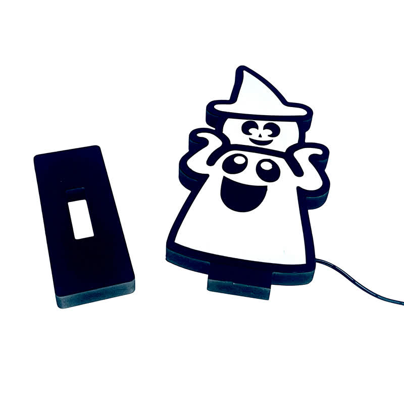 Taillod Halloween Funny Ghost Infinity Lights