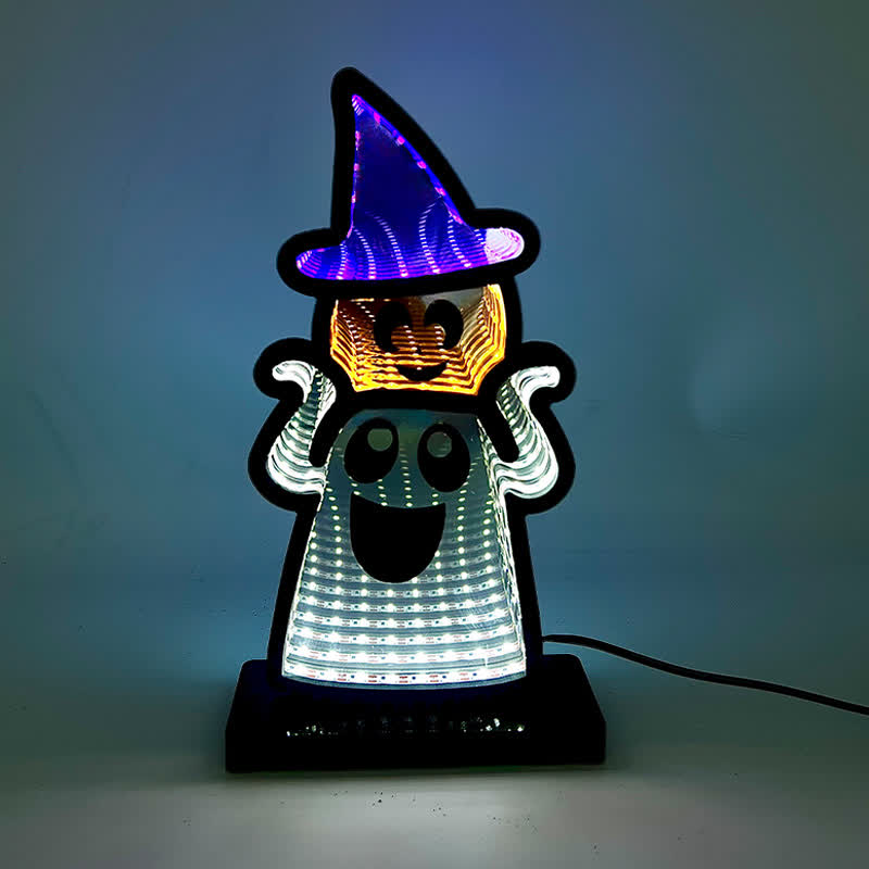 Taillod Halloween Funny Ghost Infinity Lights