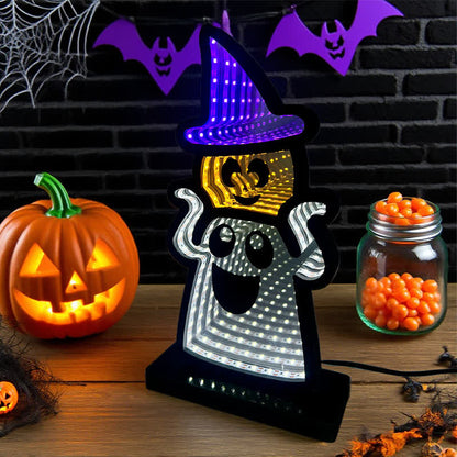 Taillod Halloween Funny Ghost Infinity Lights