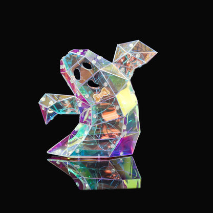 Taillod 3D Ghost Infinity Lights Halloween Decoration