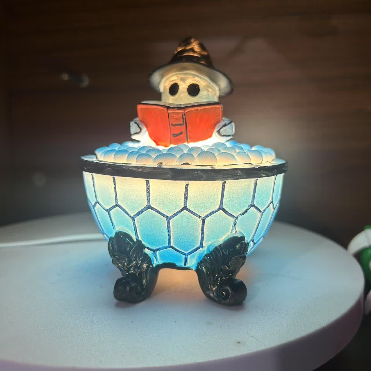 Taillod Halloween Ghost Reading Light Decoration