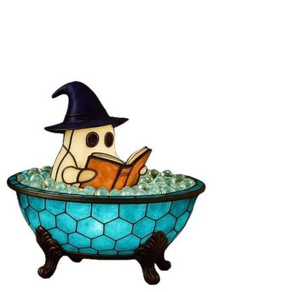 Taillod Halloween Ghost Reading Light Decoration