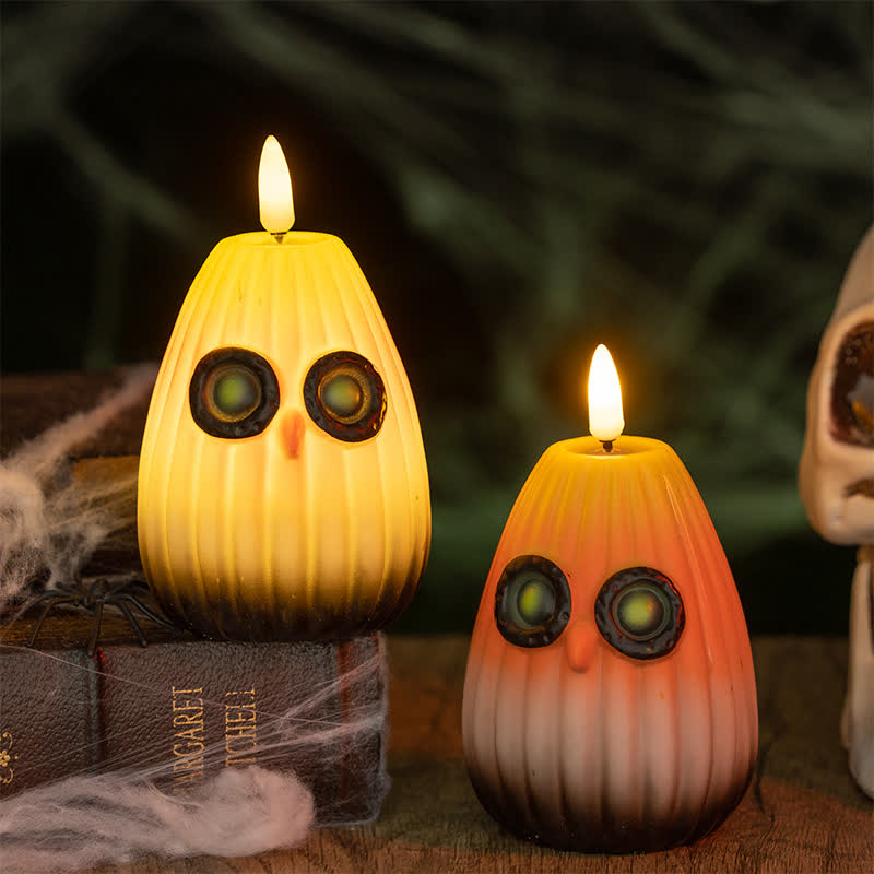 Taillod Halloween Owl Night Light Decoration