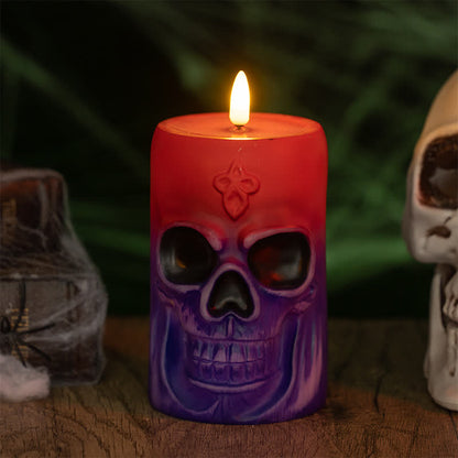 Taillod Halloween Skull Night Light Decoration