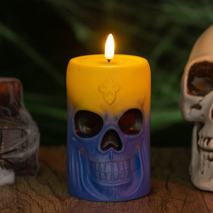 Taillod Halloween Skull Night Light Decoration