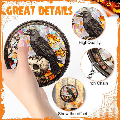 Taillod Halloween Stained Sun Catcher  Window Hanging