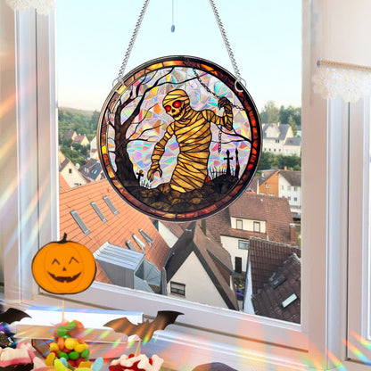 Taillod Spooky Halloween Window Hanging Decoration