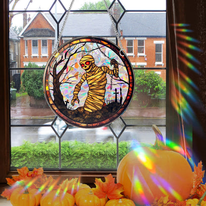 Taillod Spooky Halloween Window Hanging Decoration