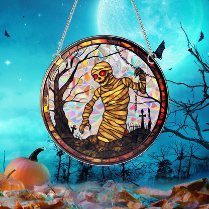 Taillod Spooky Halloween Window Hanging Decoration