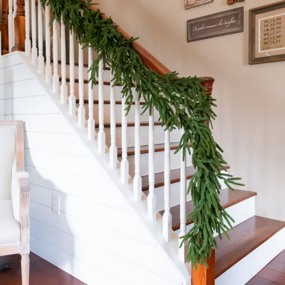 Taillod Faux Norfolk Pine Garland Christmas Decor