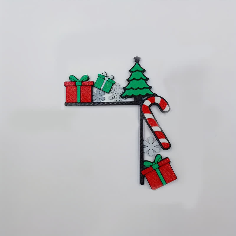 Taillod Christmas Tree Gift Door Frame Decor