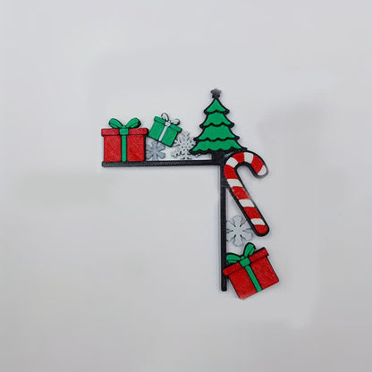 Taillod Christmas Tree Gift Door Frame Decor