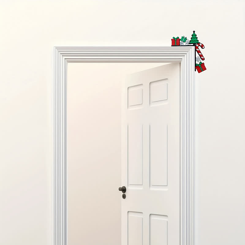 Taillod Christmas Tree Gift Door Frame Decor