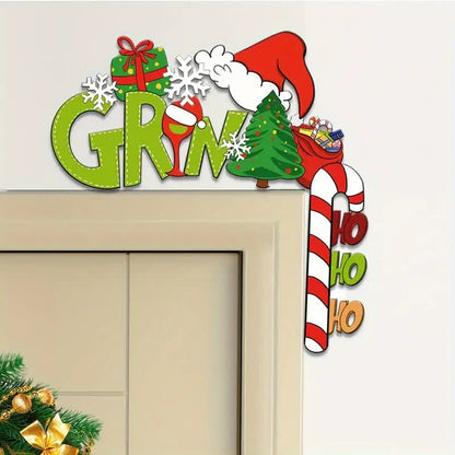 Taillod Christmas Theme Door Frame Decor