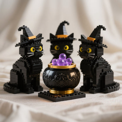 2025 Halloween Limited -- Witchy Cats & Cauldron🧙