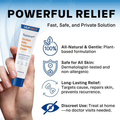 Natravor® Scrotum Itchy Treatment Cream
