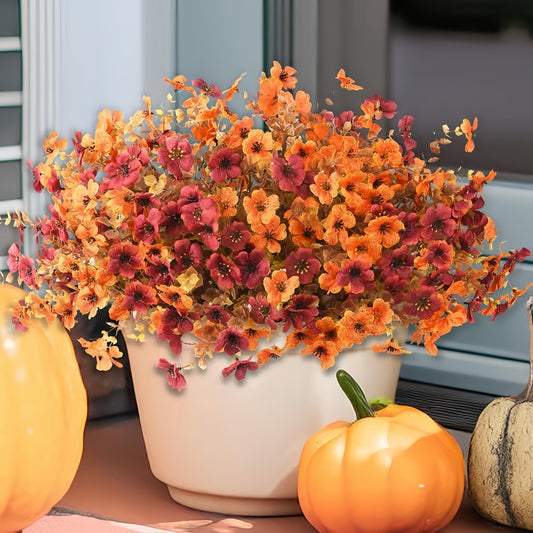 🏆 50K+ SOLD! 💐Lifelike UV-Resistant Sunset Mums – Waterproof, Windproof & Perfect for Fall Decor 🍂