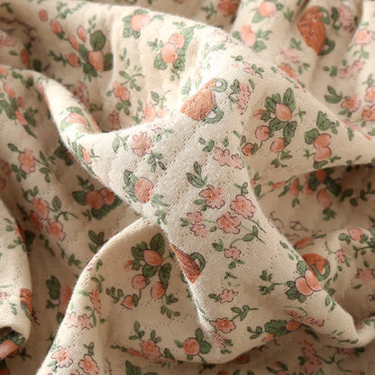 Taillod Vintage Rose Garden Cotton Loungewear Set
