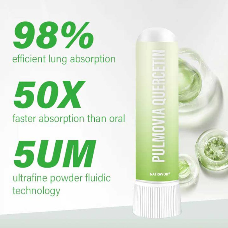 Natravor® Pulmovia Quercetin Lung Detox Inhaler