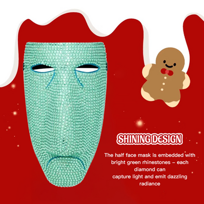 ✨Sparkly Halloween Costume Mask🎃👻