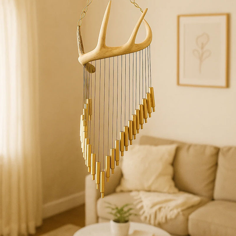New Whitetail Antler Chime with