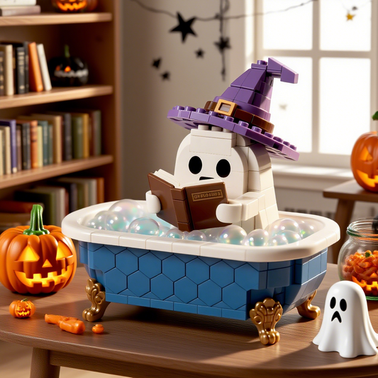 2025 Halloween Limited --Witchy Ghost Bubble Bath Brick Set🧙‍♀️