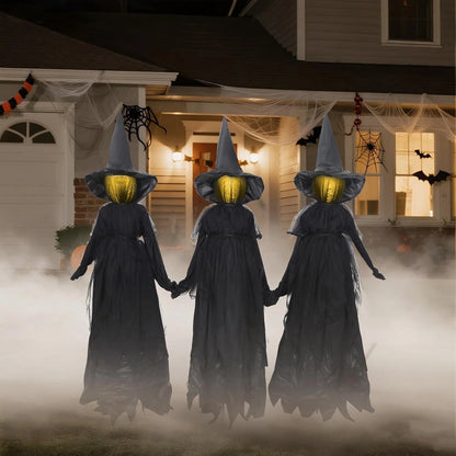 ✨Halloween Outdoor Decoration 👻 Glowing Witch Stake