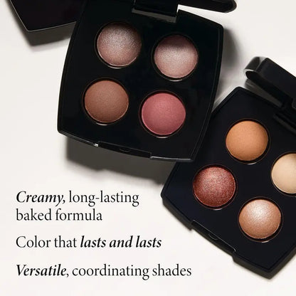 Baked Eyeshadow Quad + FREE Eyeshadow Brush