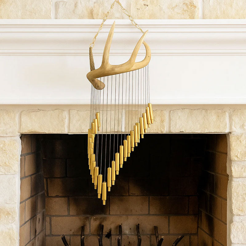 New Whitetail Antler Chime with