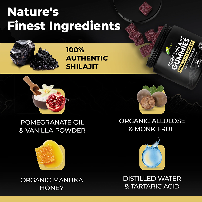 TAILLOD® Pure Shilajit Gummies