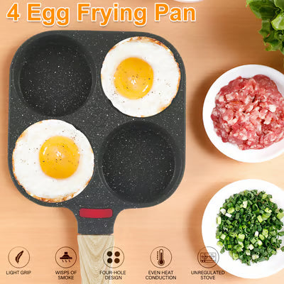 🔥LAST DAY 49%OFF🔥-🍳4 Egg Frying Pan