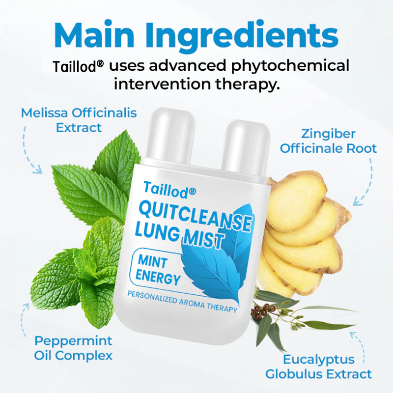 Taillod® QuitCleanse Lung Mist — Break Free From Cigarettes in 21 Days