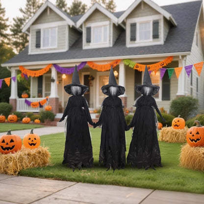 ✨Halloween Outdoor Decoration 👻 Glowing Witch Stake