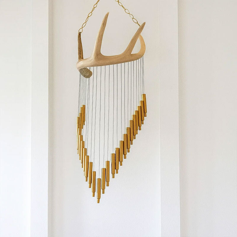 New Whitetail Antler Chime with