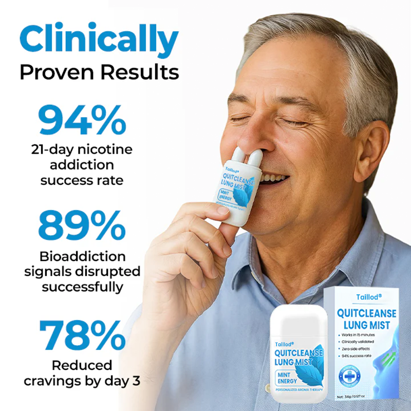 Taillod® QuitCleanse Lung Mist — Break Free From Cigarettes in 21 Days