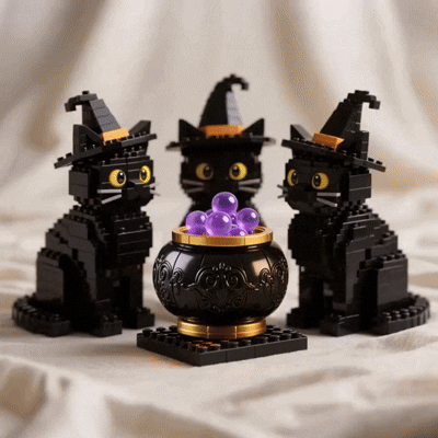 2025 Halloween Limited -- Witchy Cats & Cauldron🧙