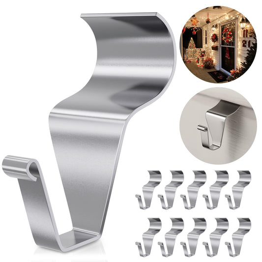 Stainless steel wall hooks